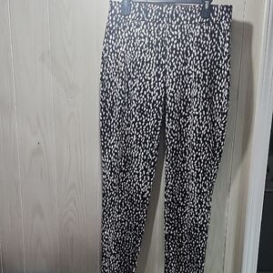 Michael Kors Black and White Patterned  Michael Kors Pants